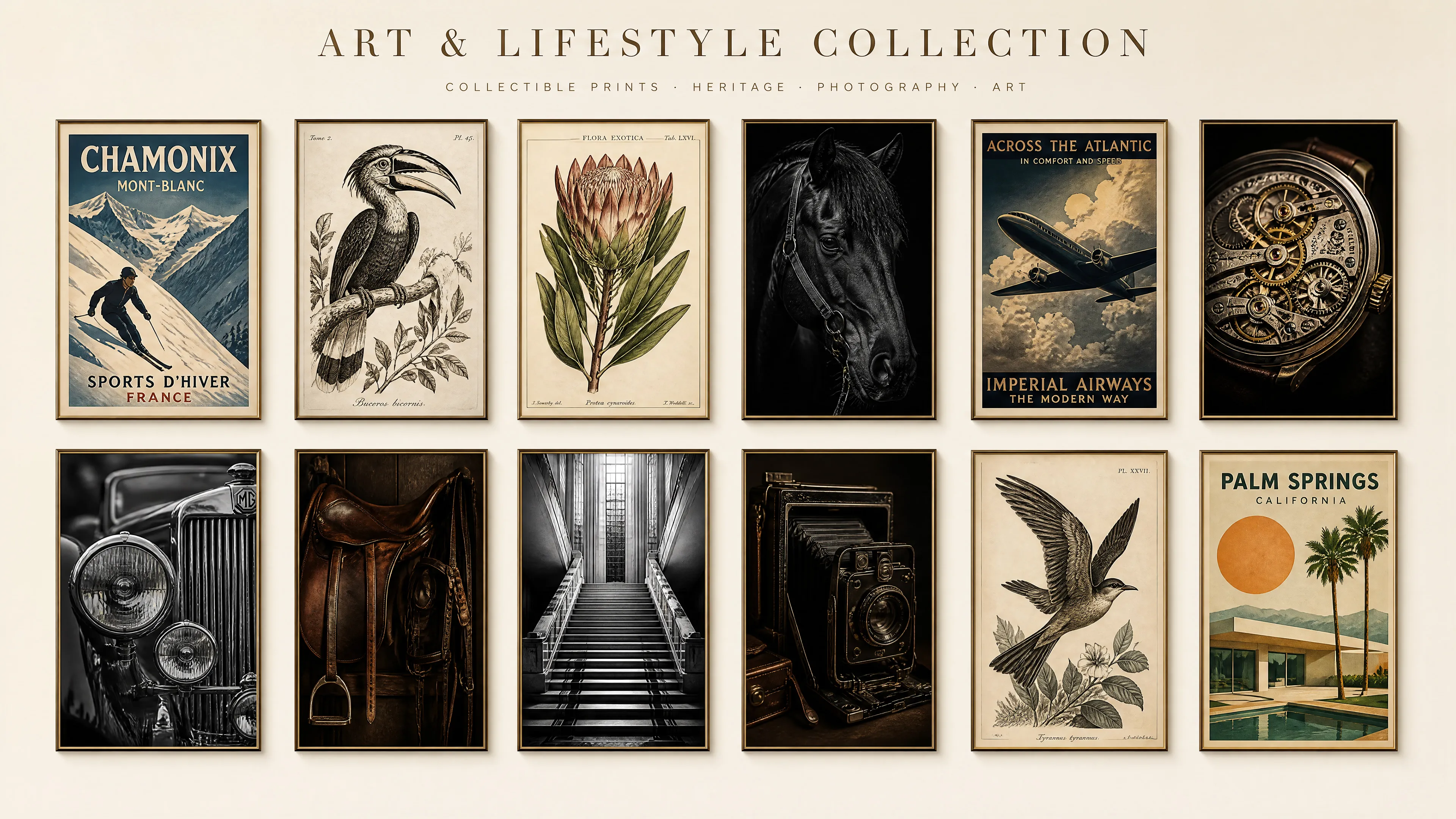 Art & Lifestyle Collection — Collectible Prints and Art
